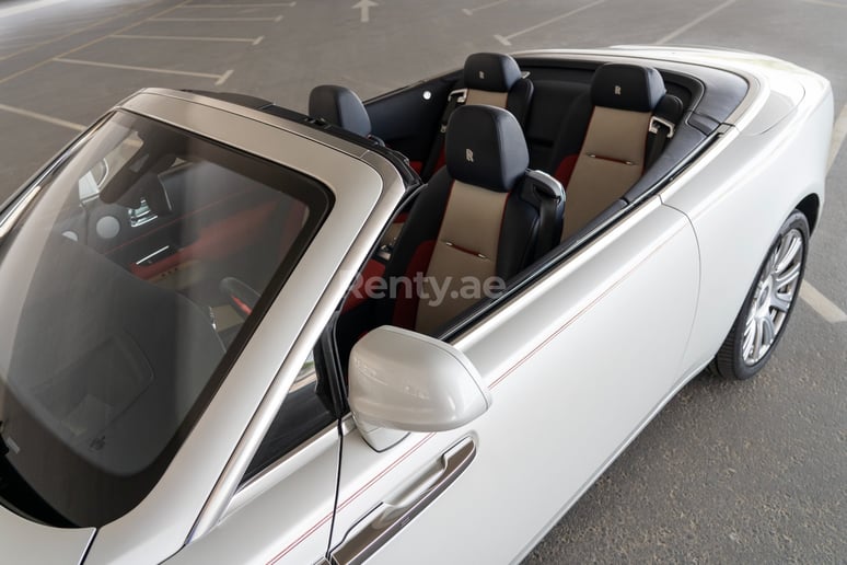 Rolls Royce Dawn (White), 2018 for rent in Abu Dhabi
