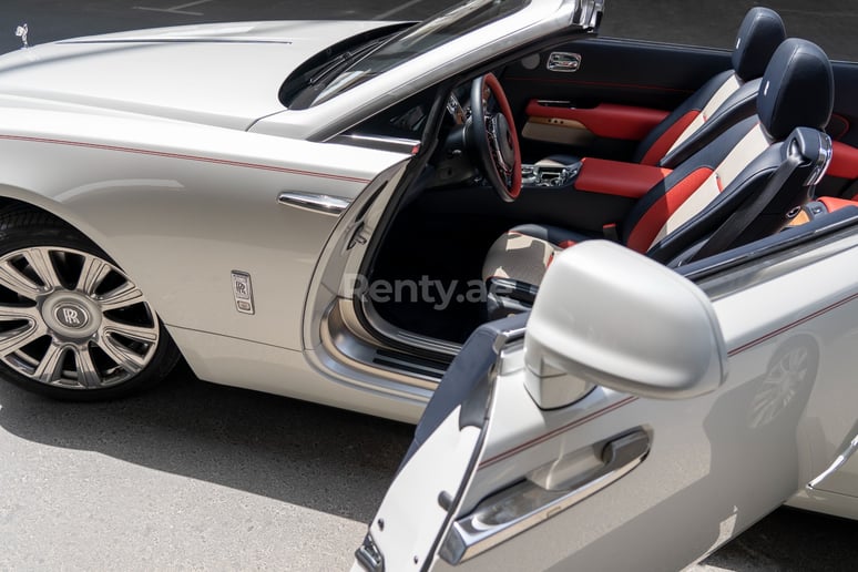 Rolls Royce Dawn (White), 2018 for rent in Abu Dhabi
