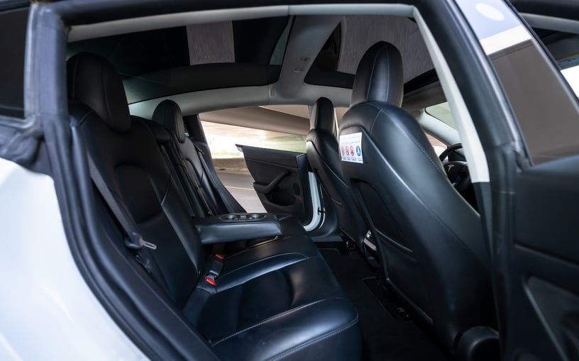 Tesla Model 3 (White), 2023 for rent in Dubai