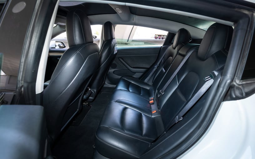Tesla Model 3 (White), 2023 for rent in Dubai