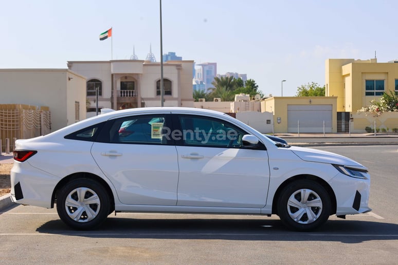 Toyota Yaris (White), 2023 for rent in Dubai