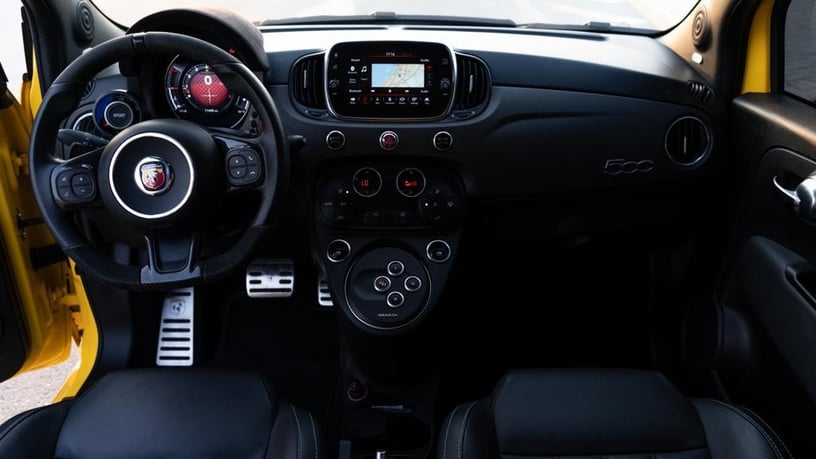 Fiat Abarth 595 (Yellow), 2021 for rent in Dubai