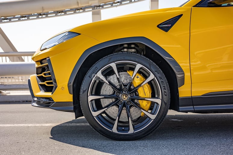 Lamborghini Urus (Yellow), 2021 for rent in Dubai