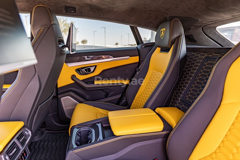 Lamborghini Urus (Yellow), 2021 for rent in Dubai
