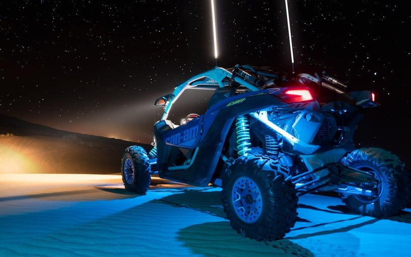 Night Raid – Can-Am X3 – 4-seater - buggy tours in Dubai