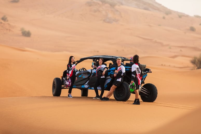 Chauffer Driven Experience (3 passengers) – Can-Am X3 - buggy tours in Dubai 1