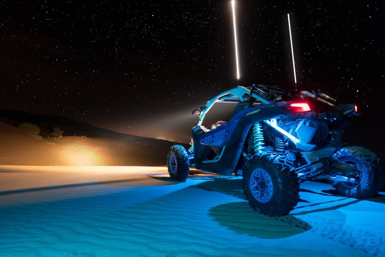 Night Raid Can-Am X3 - buggy tours in Dubai 1