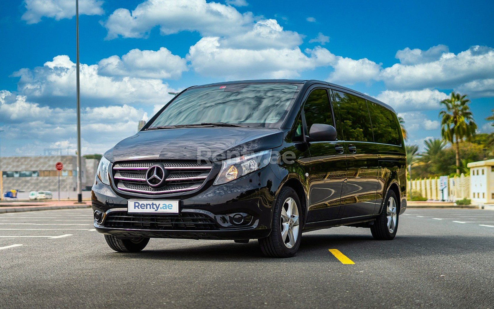 Now to rent Mercedes Viano airport transfer service in Dubai