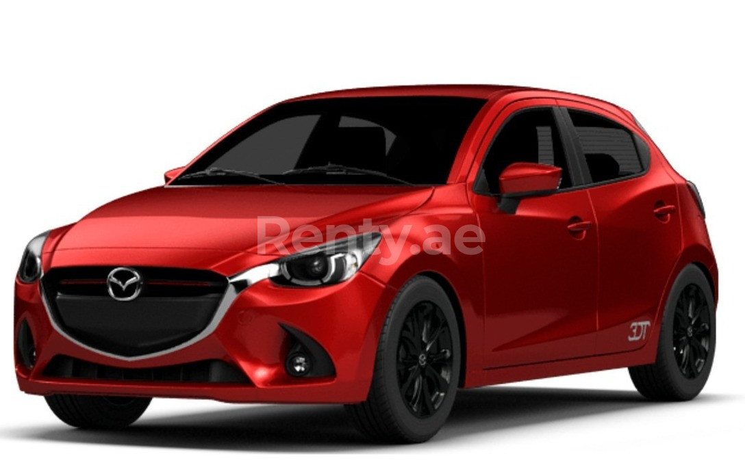Mazda 2 (Rot), 2020 zur Miete in Dubai