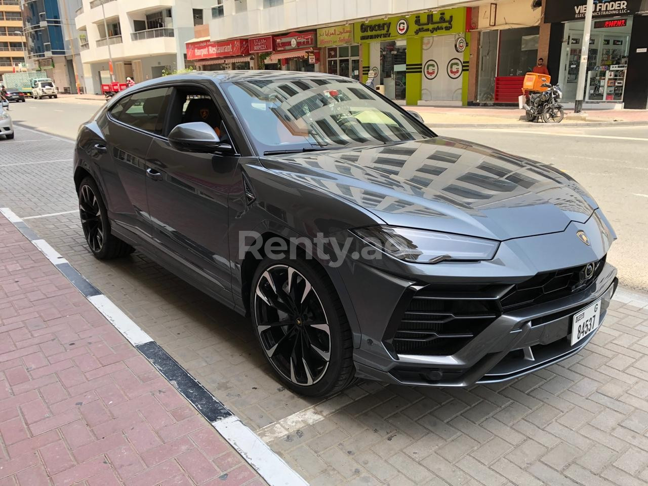 Rent a Lamborghini Urus (Grey), 2019 ID-00782, in Dubai 