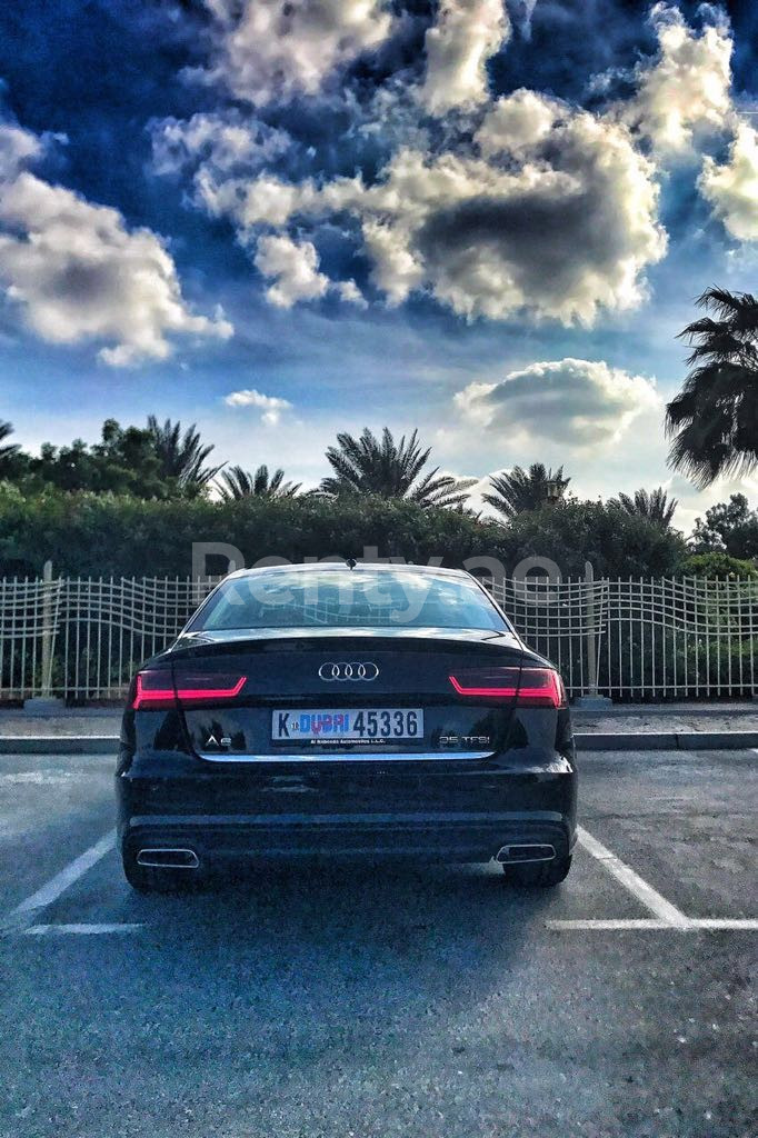 Rent a Audi A6 (Black), 2017 ID-01183, in Dubai 