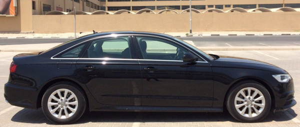 Black Audi A6 2,8 quatrro, 2018 for rent in Dubai 0