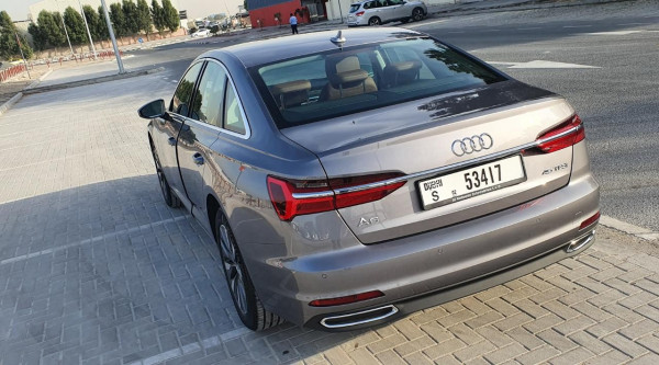 رمادي غامق Audi A6, 2020 للإيجار في دبي 1