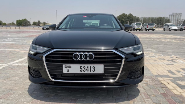 Black Audi A6, 2020 for rent in Dubai 0