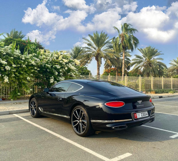 Black Bentley Continental GT, 2020 for rent in Dubai 0