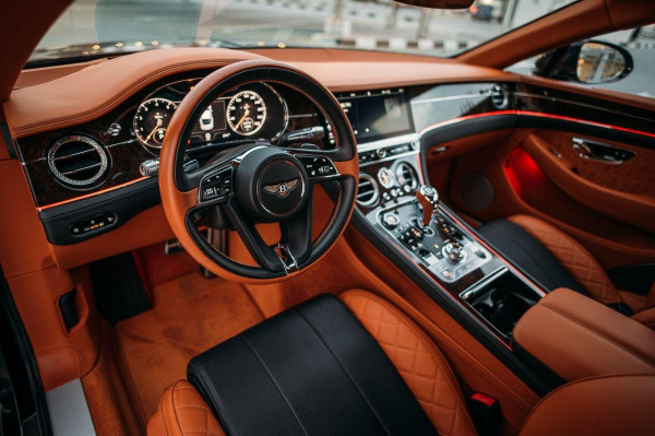 Аренда Черный Bentley GT sport, 2019 в Дубае 5