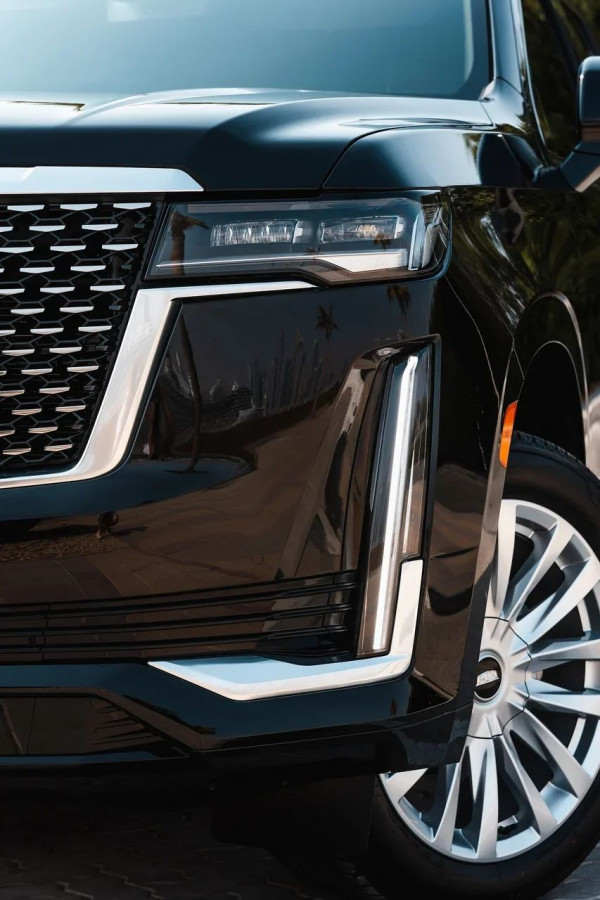 Black Cadillac Escalade, 2021 for rent in Dubai 3