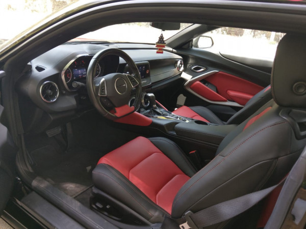Black Chevrolet Camaro, 2020 for rent in Dubai 3