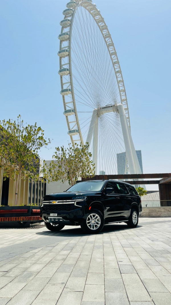 Аренда Черный Chevrolet Tahoe, 2021 в Дубае 0