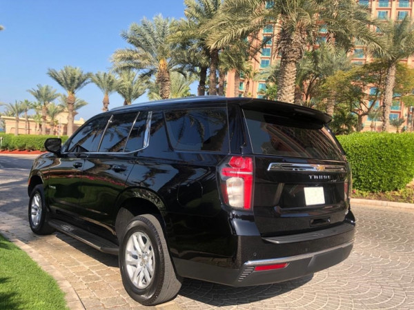 Negro Chevrolet Tahoe, 2021 en alquiler en Dubai 0