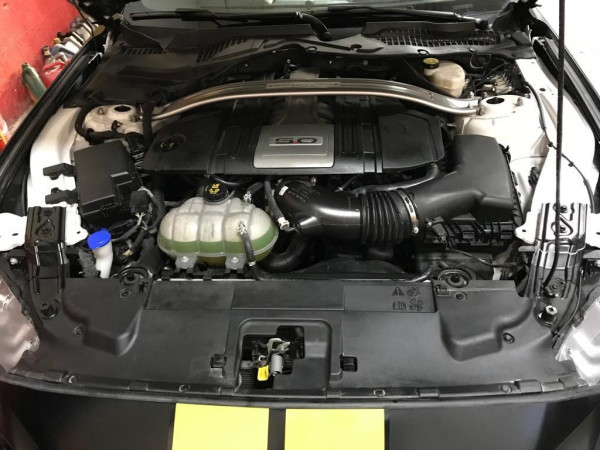 أسود Ford Mustang V8, 2021 للإيجار في دبي 0