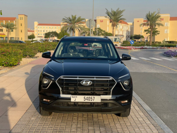 أسود Hyundai Creta, 2022 للإيجار في دبي 2