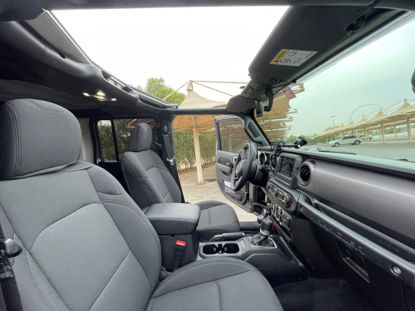 Black Jeep Wrangler, 2021 for rent in Dubai 5