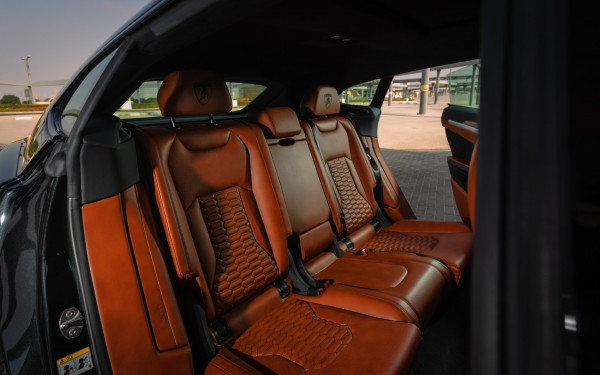 Black Lamborghini Urus, 2020 for rent in Dubai 6