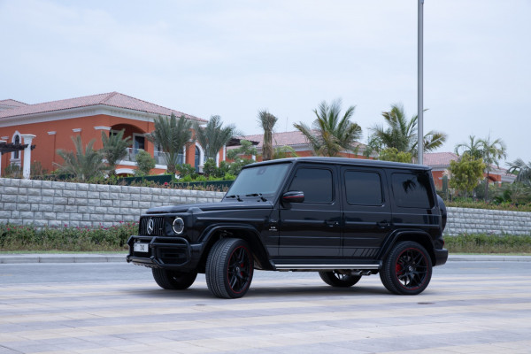 أسود Mercedes-Benz G 63 Edition One, 2019 للإيجار في دبي 0