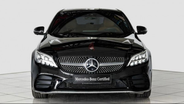 Black Mercedes C Class, 2019 for rent in Dubai 4