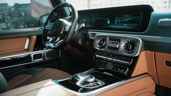 Black Mercedes G63 AMG, 2020 for rent in Dubai 2