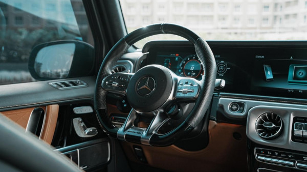 Black Mercedes G63 AMG, 2020 for rent in Dubai 3