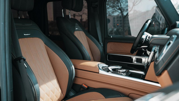 Black Mercedes G63 AMG, 2020 for rent in Dubai 4
