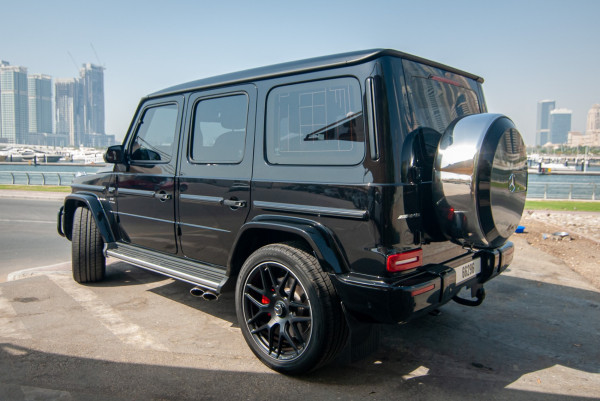 Black Mercedes G63, 2021 for rent in Dubai 2