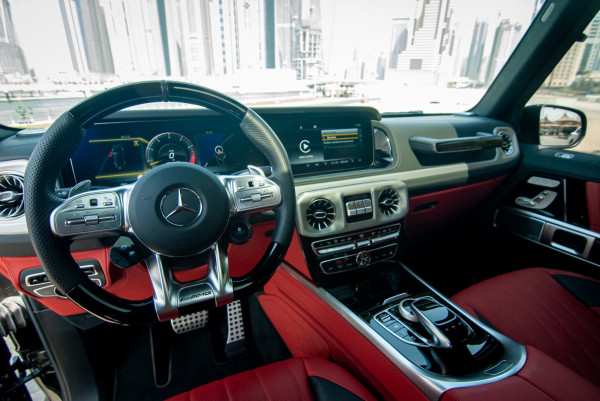 Аренда Черный Mercedes G63, 2021 в Дубае 6