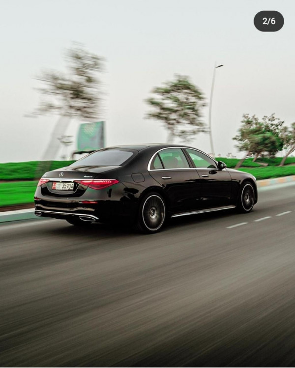 أسود Mercedes S500 Class, 2021 للإيجار في دبي 0