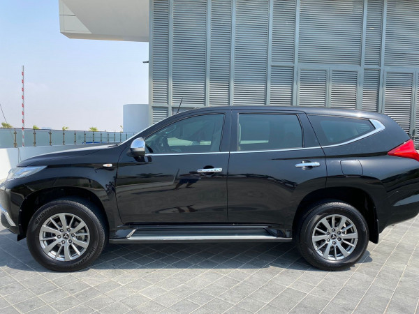 Black Mitsubishi Montero, 2020 for rent in Dubai 1