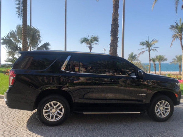 Black New Chevrolet Tahoe, 2021 for rent in Dubai 0