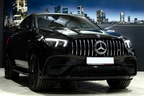 أسود New Mercedes GLE 63, 2021 للإيجار في دبي 2