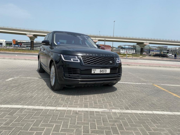 黑色 Range Rover Vogue HSE, 2019 迪拜汽车租凭 7