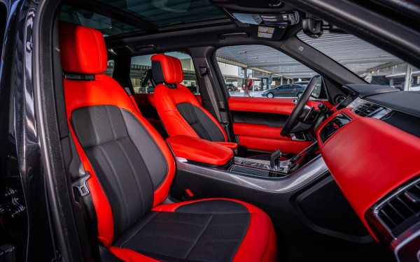 Black Range Rover Sport, 2020 for rent in Dubai 4