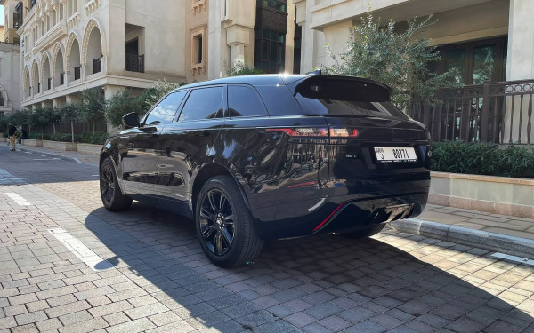 Black Range Rover Velar, 2020 for rent in Dubai 1
