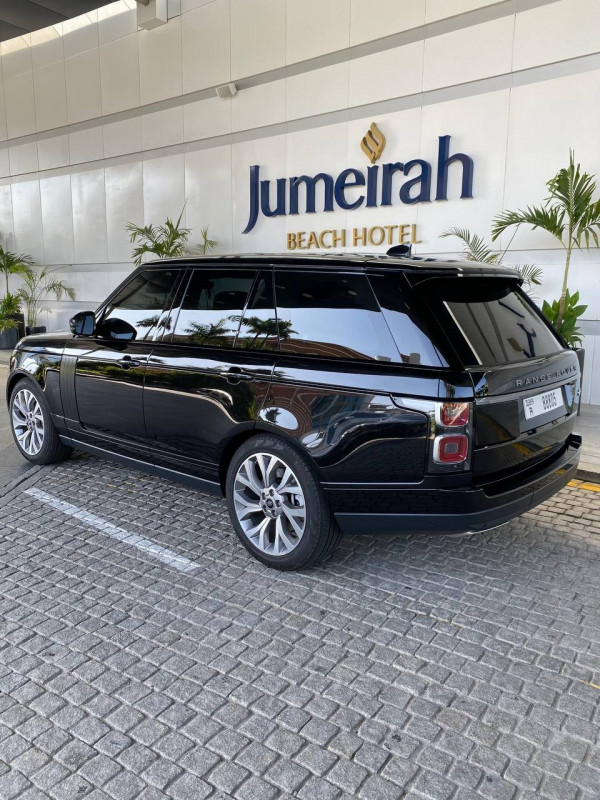 Noir Range Rover Vogue V6, 2021 à louer à Dubaï 2