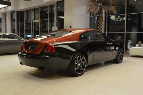 Black Rolls Royce Wraith-BLACK BADGE ADAMAS 1 OF 40, 2019 for rent in Dubai 1