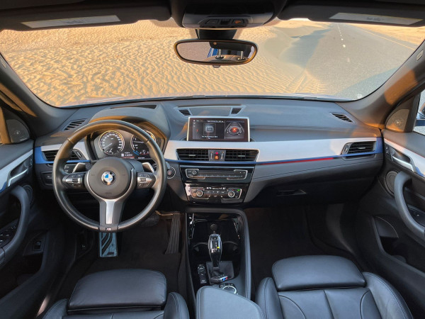 أزرق BMW X1 M, 2020 للإيجار في دبي 2