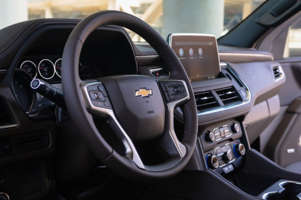 Аренда Синий Chevrolet Tahoe, 2021 в Дубае 2