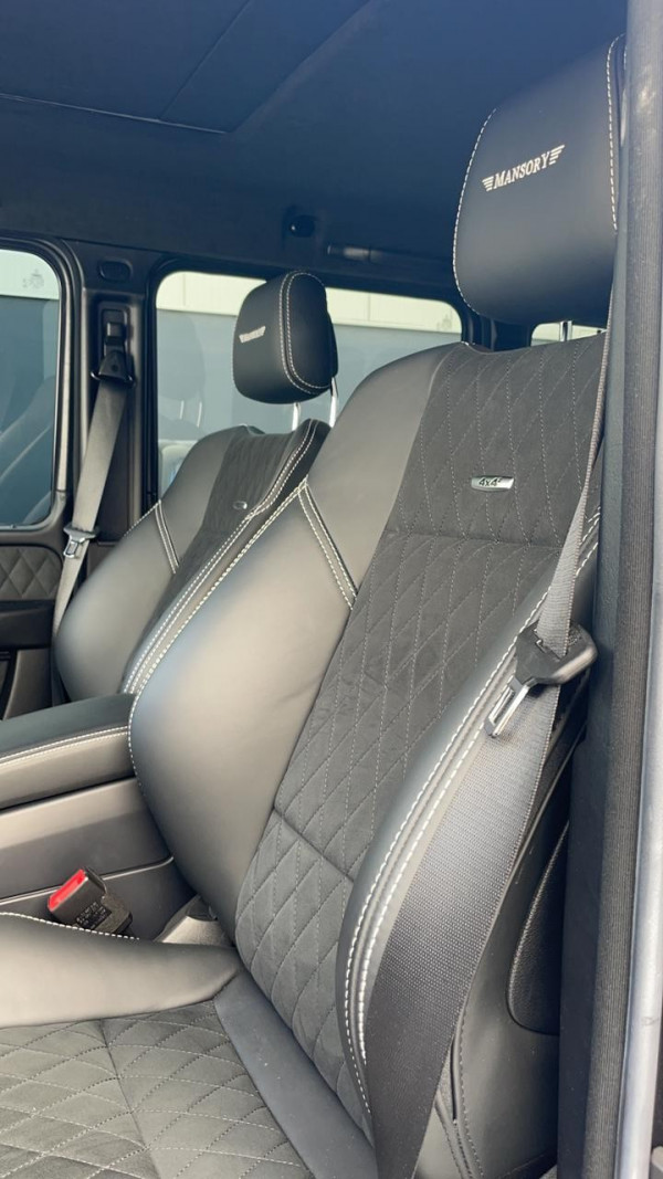 Dark Grey Mercedes G500 4x4, 2018 for rent in Dubai 2