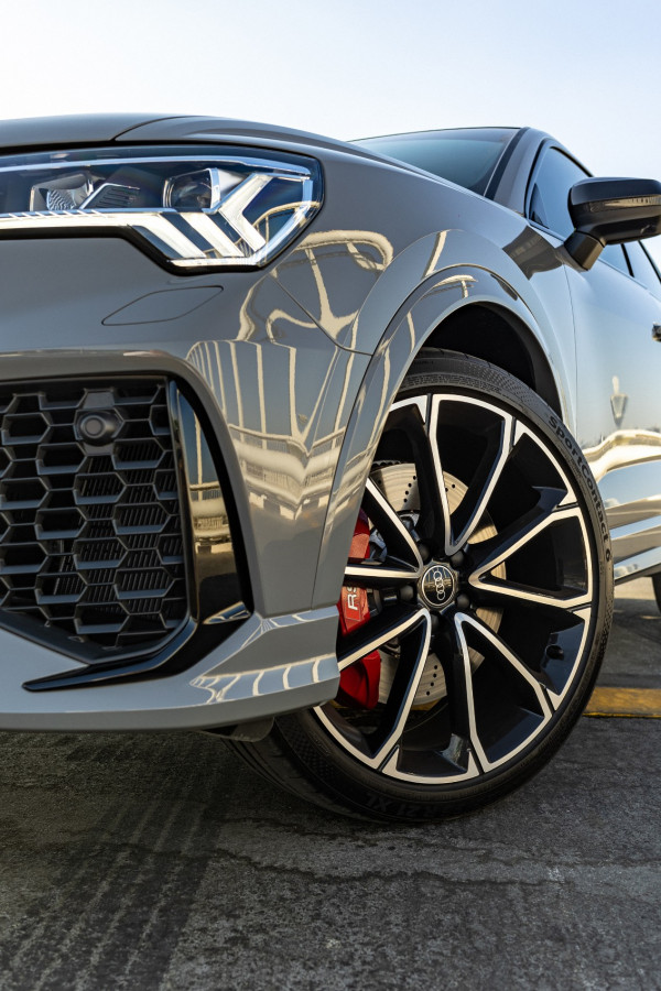 Grey Audi RS Q3, 2022 for rent in Dubai 4
