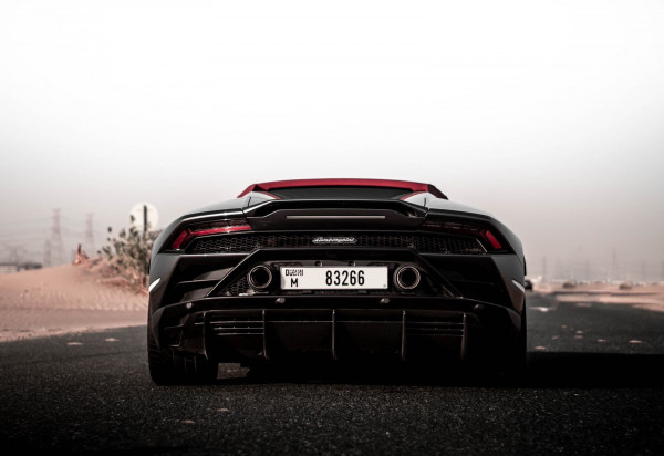 Grey Lamborghini Evo Spyder, 2021 for rent in Dubai 1