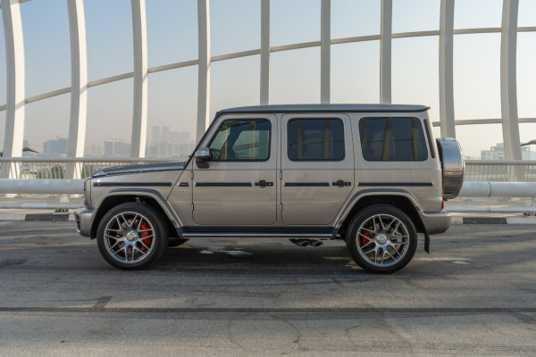 Grey Mercedes G63 AMG, 2021 for rent in Dubai 0